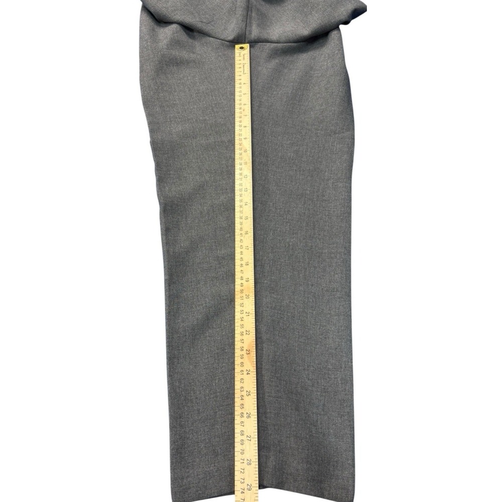 Allison Daley Pants Womens 24W Gray Elastic Waist Pull On Career Plus Size - Picture 9 of 9